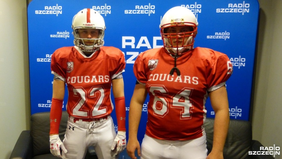 Zawodnicy Cougars Szczecin. Fot. Michał Król [Radio Szczecin]