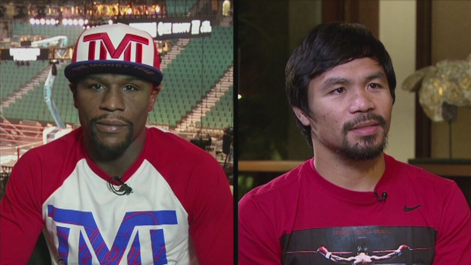 Bokserzy Floyd Mayweather Jr. i Mannym Pacquiao najbogatszymi celebrytami. Fot. CNN Newsource/x-news