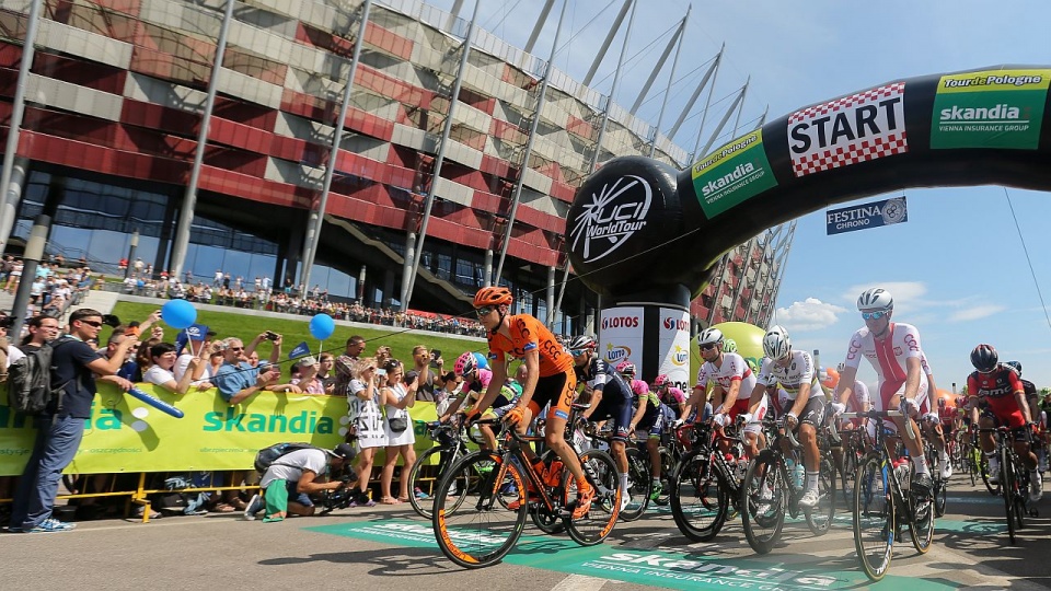 Niemiec Marcel Kittel okazał się najszybszy podczas pierwszego etapu kolarskiego wyścigu Tour de Pologne, który w niedzielę rozpoczął się w Warszawie. Fot. Agencja TVN/x-news