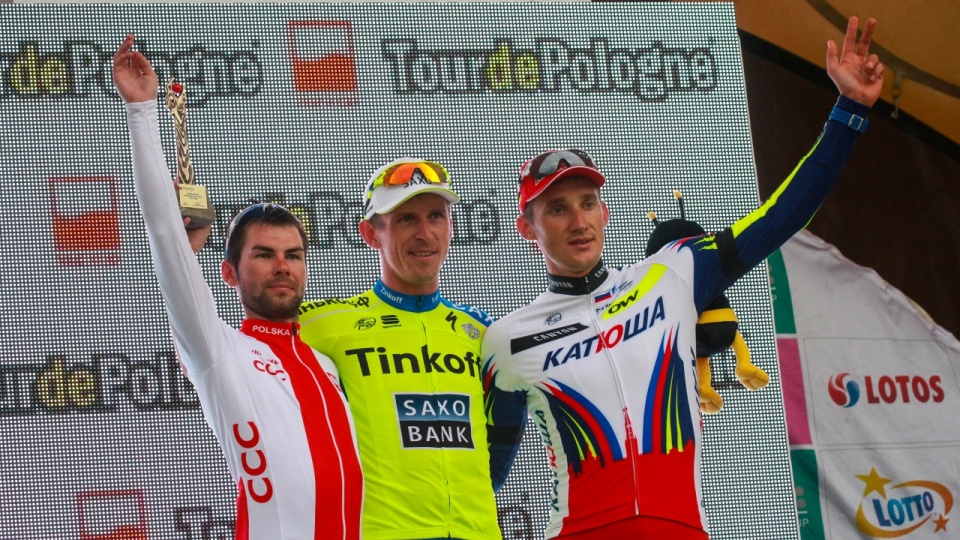 Zwycięzca etapu, Maciej Bodnar z grupy Tinkoff Saxo. Fot. Adam Jastrzebowski / Foto Olimpik