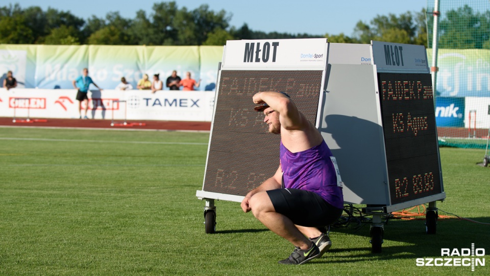 Paweł Fajdek przed szansą na zdobycie złotego medalu Mistrzostw Świata w lekkiej atletyce w Pekinie. Fot. Konrad Nowak [Radio Szczecin/Archiwum]