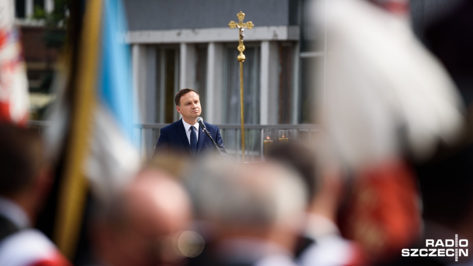 Obchody 35. rocznicy podpisania Porozumień Sierpniowych w Szczecinie. Fot. Konrad Nowak [Radio Szczecin]