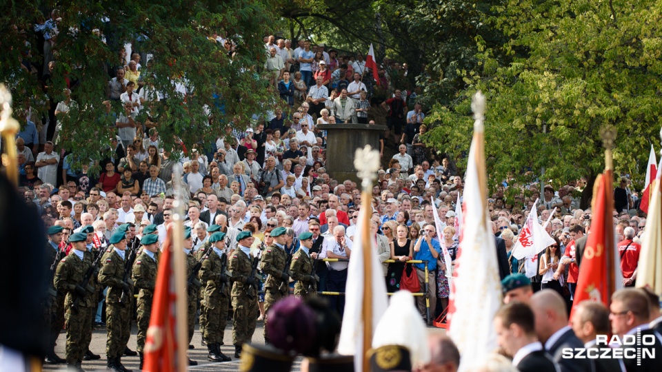 Obchody 35. rocznicy podpisania Porozumień Sierpniowych i powstania NSZZ "Solidarność". Fot. Konrad Nowak [Radio Szczecin]