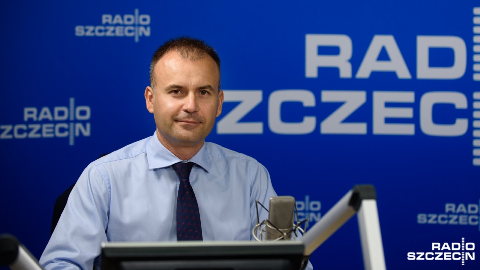 Norbert Obrycki, jedynka na liście PO do sejmu. Fot. Konrad Nowak [Radio Szczecin/Archiwum]