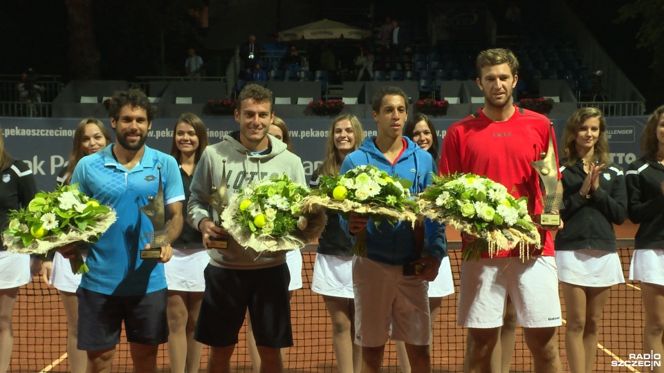 Federico Gaio i Alessandro Giannessiego oraz Tristan Lamasine i Fabrice Martin. Fot. Piotr Rakowski [Radio Szczecin]