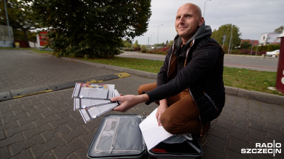 Kibice ze Szczecina będą wspierać biało-czerwonych w Glasgow. Fot. Konrad Nowak [Radio Szczecin]