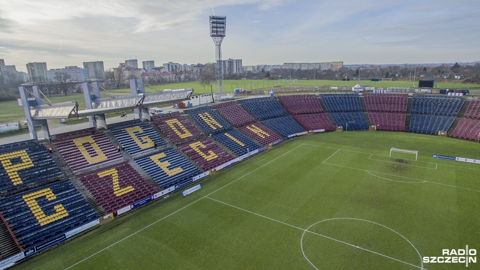 Ważą się losy stadionu Pogoni Szczecin. Radni z komisji sportu nie zaopiniowali obywatelskiej uchwały złożonej przez kibiców. Fot. Piotr Sawiński [Radio Szczecin/Archiwum]