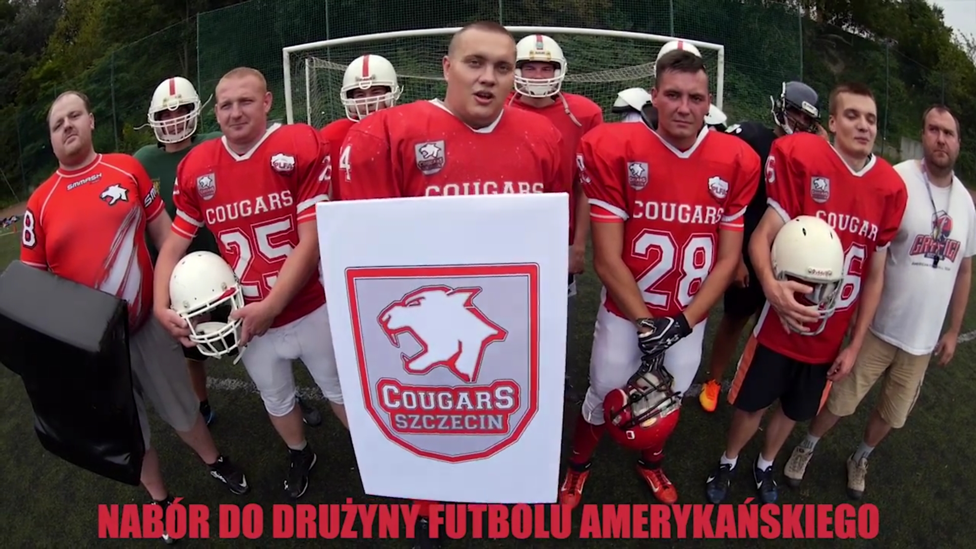 Drużyna zaprasza mieszkańców na otwarty trening futbolu amerykańskiego.