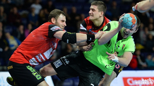 Pogoń Handball Szczecin - MMTS Kwidzyn 27:20. Fot. Łukasz Szełemej [Radio Szczecin] Powrót do rozgrywek i zwycięstwo szczypiornistów Pogoni [ZDJĘCIA]