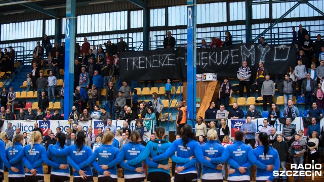 Piłkarki ręczne Pogoni Baltica wygrały w środę z ostatnim w tabeli KPR-em Jelenia Góra 38:27. Fot. Konrad Nowak [Radio Szczecin] Baltica wygrywa z KPR-em i zostaje liderem ligi [ZDJĘCIA]