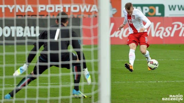 Piłkarska reprezentacja Polski do lat 20 przegrała z Włochami 3:0 w meczu Turnieju Czterech Narodów. Fot. Łukasz Szełemej [Radio Szczecin] Młodzi Włosi ograli Polaków [ZDJĘCIA]