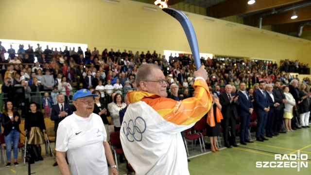 W Lipianach płonie już olimpijski znicz. Na Pomorzu Zachodnim trwają 52. Centralne Dni Olimpijczyka. Fot. Jarosław Gaszyński [Radio Szczecin] Olimpijski znicz w Lipianach. Wśród gości medaliści igrzysk [ZDJĘCIA]