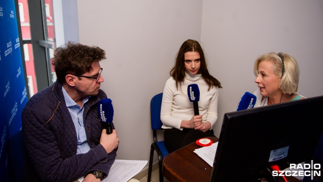 "Jan Karski" zabrzmiał w Radiu Szczecin i Heliosie . Fot. Konrad Nowak [Radio Szczecin] "Jan Karski" zabrzmiał w Radiu Szczecin i Heliosie. "Ten moment... Coś się zasiało" [WIDEO, DUŻO ZDJĘĆ]