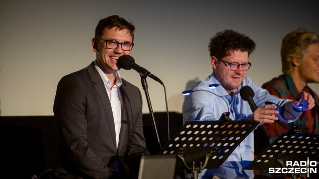 "Jan Karski" zabrzmiał w Radiu Szczecin i Heliosie . Fot. Konrad Nowak [Radio Szczecin] "Jan Karski" zabrzmiał w Radiu Szczecin i Heliosie. "Ten moment... Coś się zasiało" [WIDEO, DUŻO ZDJĘĆ]