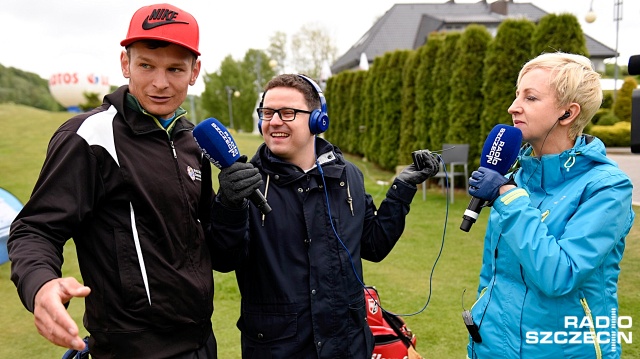 Adrian Kaczała. Fot. Jarosław Gaszyński [Radio Szczecin] Radio Szczecin na polu golfowym [WIDEO, ZDJĘCIA]