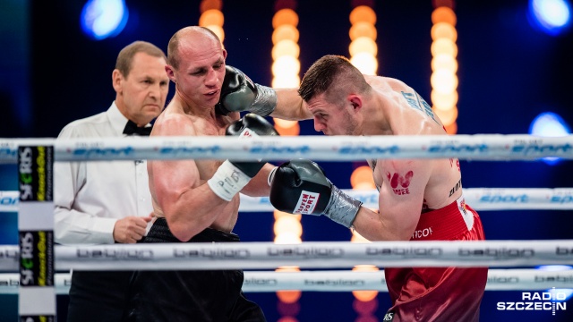 Gala boksu zawodowego Szczecin Boxing Night w hali Azoty Arena. Fot. Konrad Nowak [Radio Szczecin] Zwycięstwa szczecińskich bokserów podczas gali w Azoty Arenie [ZDJĘCIA]