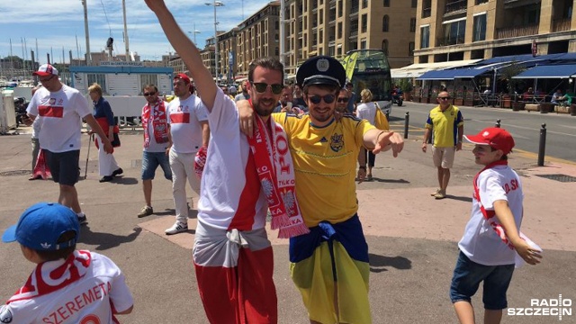 Biało-czerwoni w swoim ostatnim meczu w grupie C zmierzą się we wtorek z Ukrainą, która żegna się z EURO 2016. Fot. Tomasz Chaciński [Radio Szczecin] Jest wiara w sukces. Gramy o zwycięstwo w grupie [ZDJĘCIA]