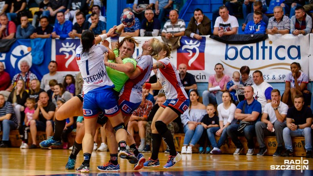 Pogoń Baltica Szczecin wygrała z Energią AZS Koszalin 31:23. Fot. Konrad Nowak [Radio Szczecin] Derby Pomorza Zachodniego dla Pogoni Baltica [ZDJĘCIA]