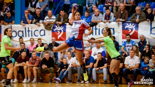 Pogoń Baltica Szczecin wygrała z Energią AZS Koszalin 31:23. Fot. Konrad Nowak [Radio Szczecin] Derby Pomorza Zachodniego dla Pogoni Baltica [ZDJĘCIA]