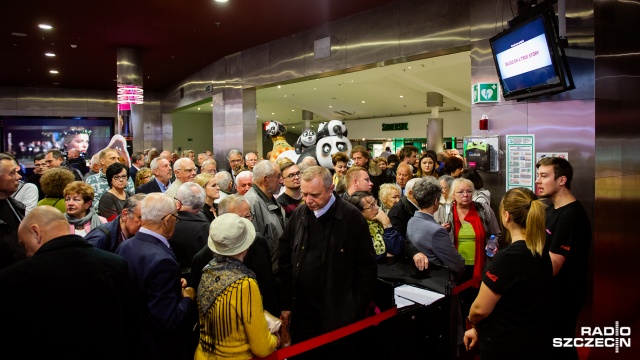Przedpremierowy pokaz filmu "Wołyń" w Szczecinie. Fot. Konrad Nowak [Radio Szczecin] Szczecinianie zobaczyli "Wołyń" [ZDJĘCIA]