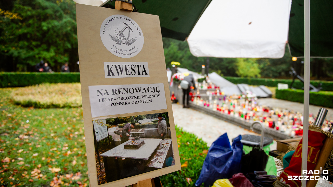 Kwestowali na Cmentarzu Centralnym w Szczecinie, w środę czas na liczenie datków od darczyńców.