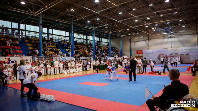 Turniej Kyokushin Karate w Szczecinie. Fot. Konrad Nowak [Radio Szczecin] Turniej Kyokushin Karate w Szczecinie. "Liczy się kontakt" [ZDJĘCIA]