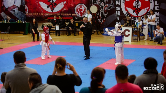 Turniej Kyokushin Karate w Szczecinie. Fot. Konrad Nowak [Radio Szczecin] Turniej Kyokushin Karate w Szczecinie. "Liczy się kontakt" [ZDJĘCIA]