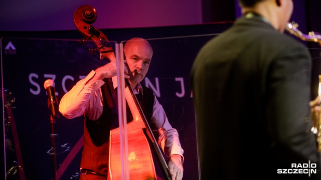 Trio "Braden-Teepe-Jackson" w studiu S-1. Fot. Konrad Nowak [Radio Szczecin] Trio "Braden-Teepe-Jackson" w studiu S-1. "Dali czadu" [ZDJĘCIA]