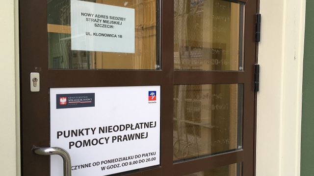 Pierwszy dzień działania punktów nieodpłatnej pomocy prawnej w Szczecinie... i na razie klientów jak na lekarstwo.