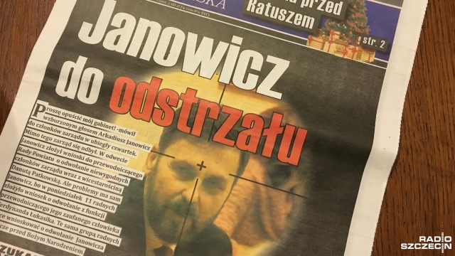 Okładka Gazety Myśliborskiej nie nosi znamion przestępstwa - uznali policjanci i umorzyli postępowanie.