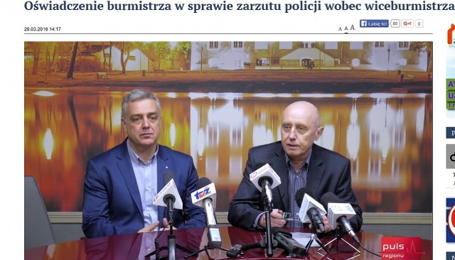 Burmistrz Szczecinka nie wierzy w zarzuty postawione swojemu zastępcy. Jerzy Hardie Douglas podczas wtorkowego briefingu odniósł się do śledztwa w sprawie wyłudzania dotacji, w którym podejrzanym jest Daniel Rak.