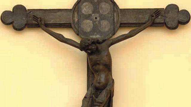 Szczecińskie Muzeum Narodowe włącza się w obchody 1050. rocznicy Chrztu Polski. Na przygotowaną z okazji tego okrągłego jubileuszu wystawę wypożyczyło Muzeum Narodowemu w Poznaniu XIII-wieczny krucyfiks z Kamienia Pomorskiego.