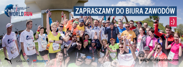 O 13. wystartuje bieg charytatywny Wings For Life World Run. Impreza organizowana jest w tym samym czasie na całym świecie.