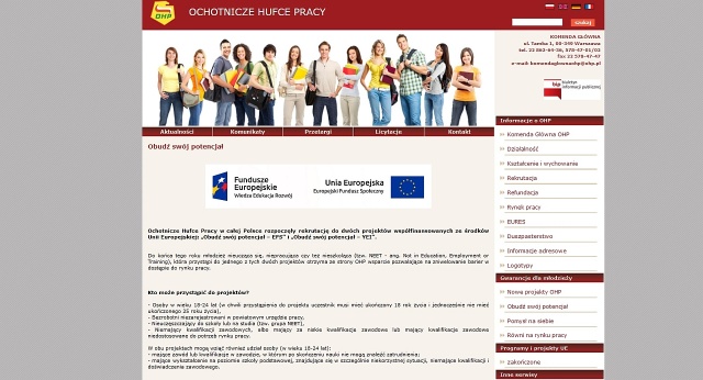 Każdy, kto ukończył 18 lat a nie ma pracy, może skorzystać z bezpłatnych kursów - Ochotnicze Hufce Pracy rozpoczęły rekrutację do projektu pod nazwą Obudź swój potencjał.