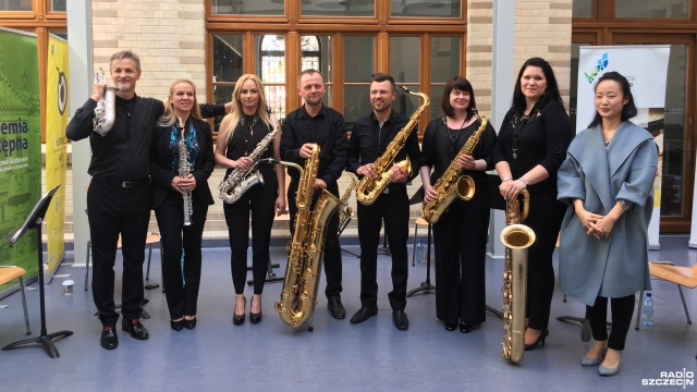 Koncertem Impression Saxophone Ensemble zainaugurowano w szczecińskiej Akademii Sztuki Międzynarodowy Festiwal Saksofonowy.