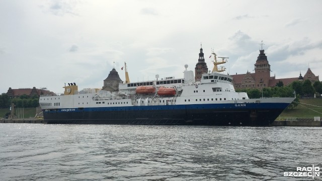 Pełnomorski wycieczkowiec mv Gann zawinął do Szczecina. Norweski prom mv Gann zacumował u stóp Wałów Chrobrego w poniedziałek.