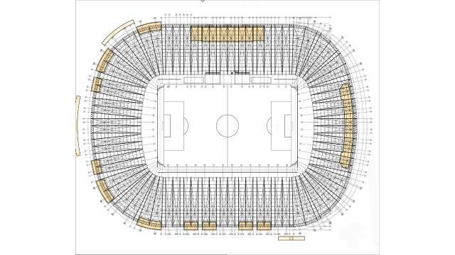 Loża Super Vip oraz strefa konferencyjno-biurowa będzie pod wschodnią trybuną stadionu Pogoni Szczecin po przebudowie. Miasto pokazało właśnie pierwszą wizualizację projektu.