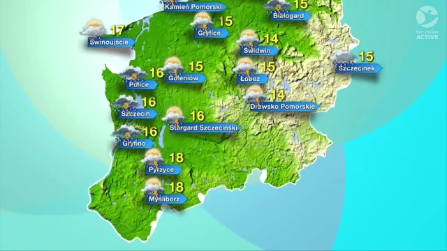 Temperatury na Pomorzu Zachodnim spadną poniżej 20 stopni Celsjusza. Najchłodniej - w okolicach Sławna i Świdwina. Nad Bałtykiem burze mogą wygonić wczasowiczów z plaż.