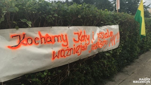 Nie chcą schroniska przy Chopina. Znów protestują [ZDJĘCIA]