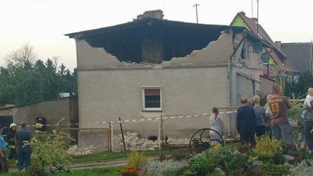 Butla z gazem wybuchła w budynku mieszkalnym w Słonowicach, w powiecie świdwińskim.
