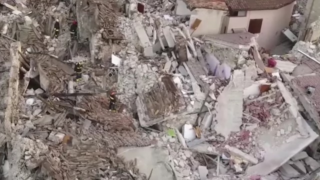 Trzęsły się ściany i łóżka, baliśmy się, że sufit spadnie nam na głowę - tak środowe trzęsienie ziemi w środkowych Włoszech opisuje szczecinianka, która była niecałe 100 kilometrów od epicentrum.