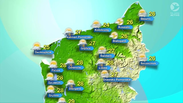 Słonecznie i upalnie będzie w niedzielę. Temperatury lipcowe - w okolicach 27 stopni Celsjusza. Mogą się jednak pojawić przelotne burze.