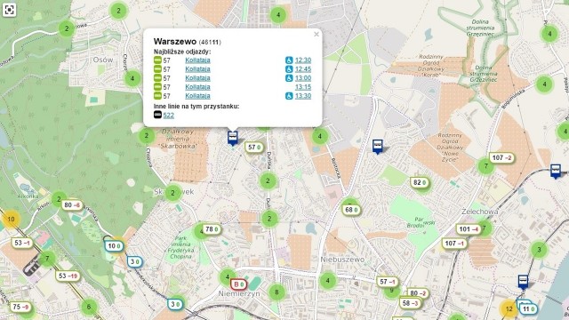 Zarząd Dróg i Transportu Miejskiego udostępnił na swojej stronie internetowej wirtualną mapę komunikacji miejskiej w Szczecinie. Można na niej sprawdzić, gdzie aktualnie znajduje się nasz tramwaj czy autobus.