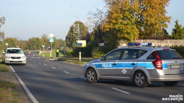 Około godziny 8 w Ząbrowie w powiecie kołobrzeskim doszło do śmiertelnego wypadku.