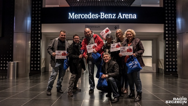 Ola, dwie Ule, Ralf, Bogusław i Zbyszek - słuchacze Radia Szczecin bawili się w piątek wieczorem na koncercie Schillera w Mercedes-Benz Arenie w Berlinie.
