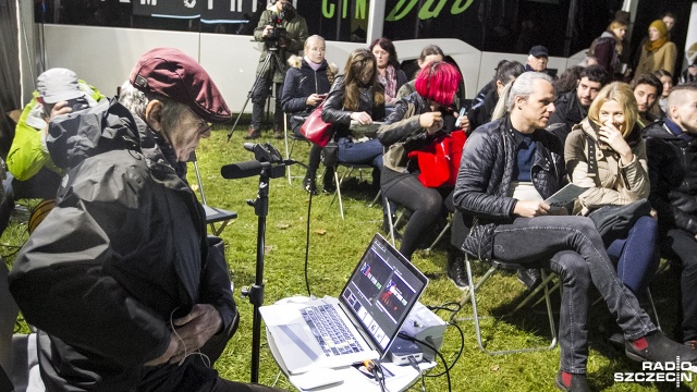 Jeden z najwybitniejszych polskich filmowców pokazał przy Inkubatorze Kultury autorskie mobilne studio filmowe i namiot-salę kinową.