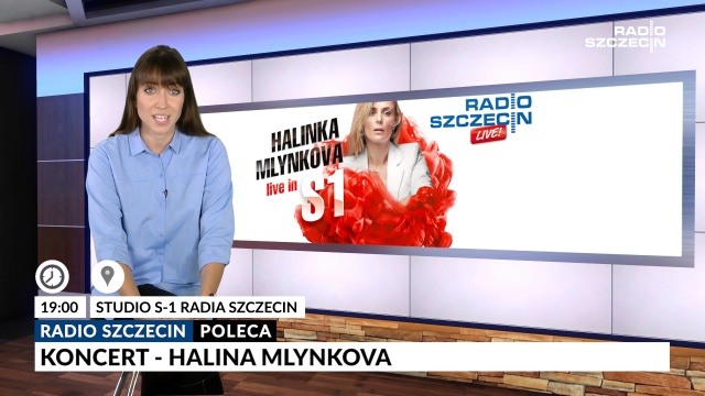 Poniedziałkowe Radio Szczecin poleca koncerty dwóch wokalistek: Halina Młynkova w studiu S1 Radia Szczecin oraz Julii Pietruchy. Wcześniej spotkanie z pisarzem Marcinem Kydryńskim, który we wtorek na scenie filharmonii zapowie śpiewaczkę Nancy Vierę. Polecamy tez koncerty Piotra Zioło i Pauliny Przybysz.