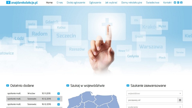 Jak wybrać odpowiednie dla siebie rekolekcje w całej Polsce i jak odnaleźć właściwy dom pielgrzyma M.in. na te pytania odpowiada portal, którego twórcą jest kapłan z Cedyni.