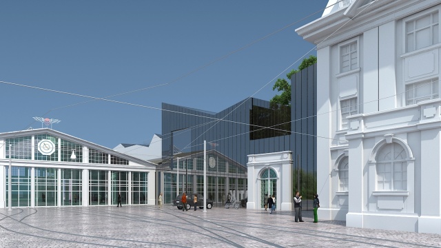 Pomiędzy budynkiem muzeum a kamienicą przy ul. Niemierzyńskiej powstanie łącznik w którym znajdzie się Centrum Kultury Technicznej.