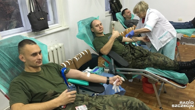 Z roku na rok podnoszą poprzeczkę coraz wyżej. Klub Honorowych Krwiodawców z 12 Brygady Zmechanizowanej w Stargardzie znów pobił swój rekord.